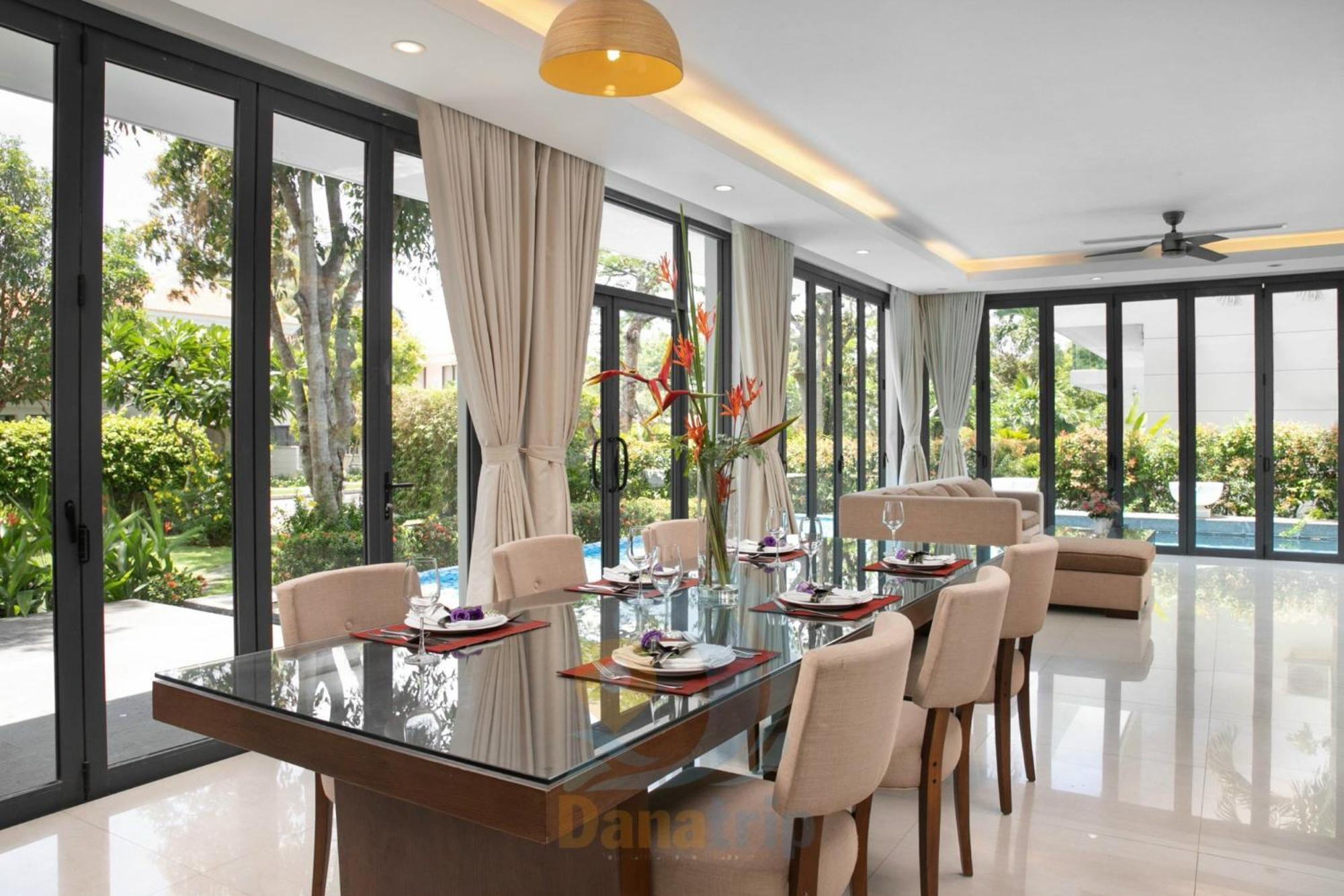 Luxury Pool Villa Close To The Private Beach 다낭 외부 사진