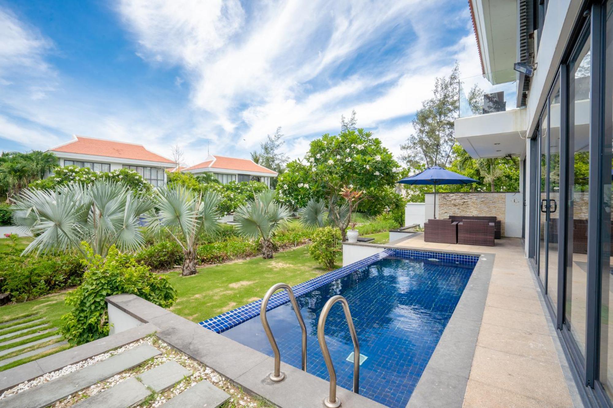 Luxury Pool Villa Close To The Private Beach 다낭 외부 사진