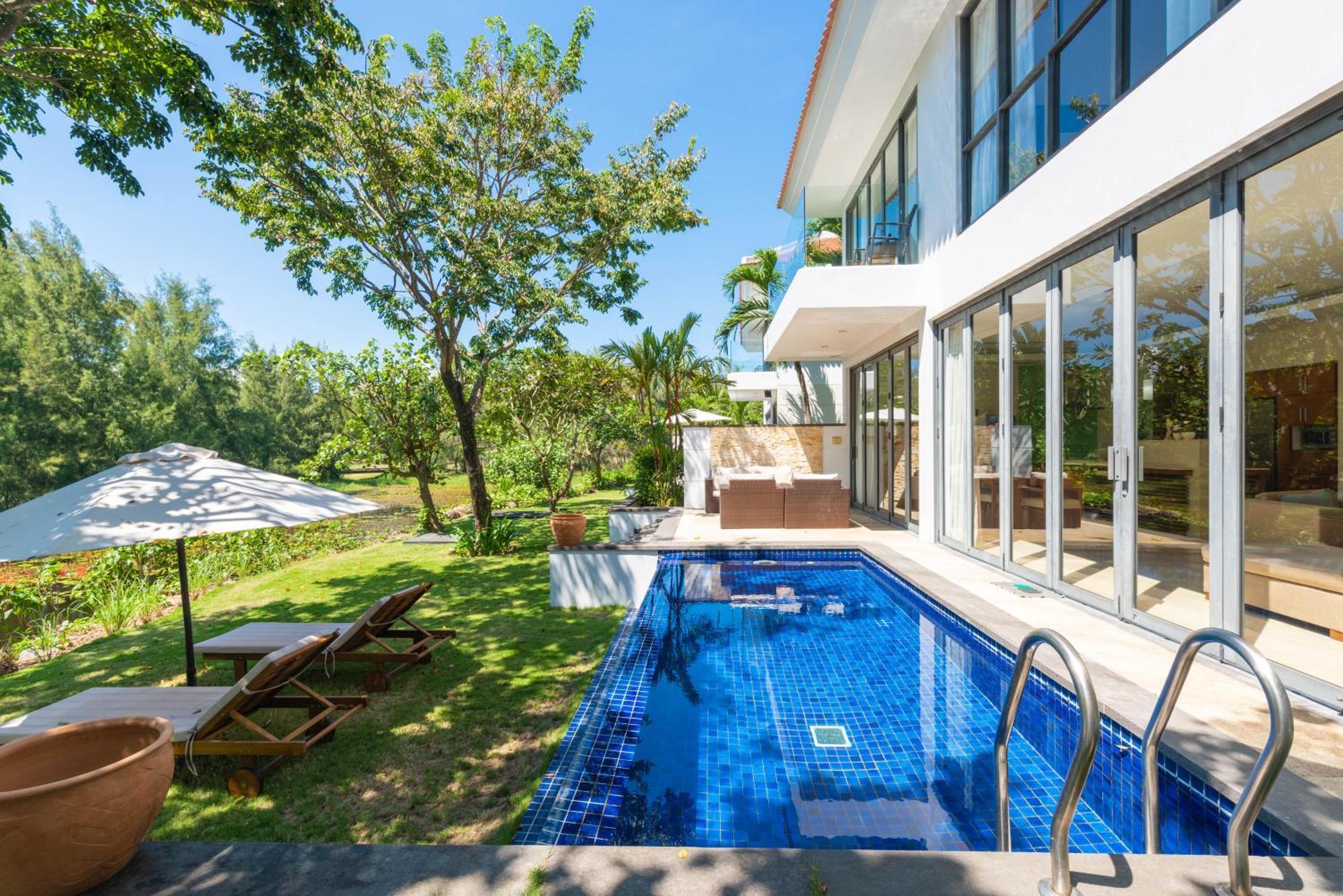 Luxury Pool Villa Close To The Private Beach 다낭 외부 사진