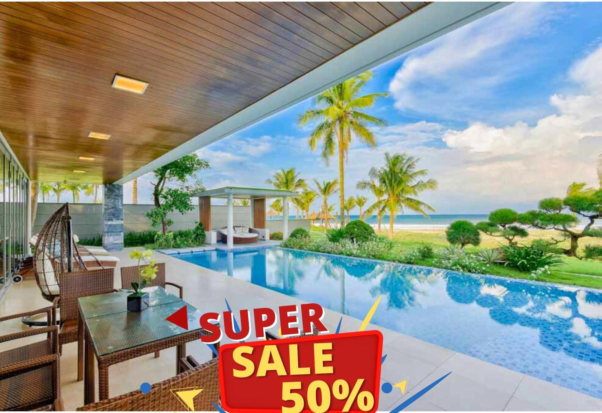 Luxury Pool Villa Close To The Private Beach 다낭 외부 사진